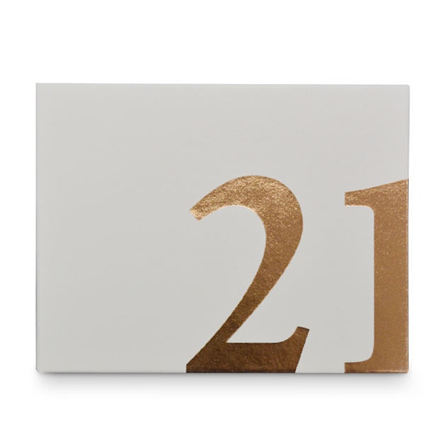 21 Guest Book - Rose Gold