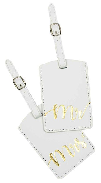 Mr & Mrs Luggage Tags