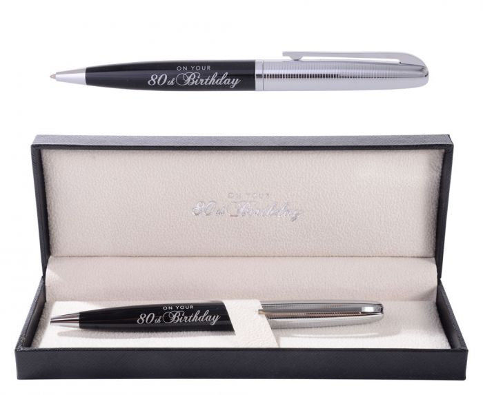 80th Birthday Ballpoint Pen