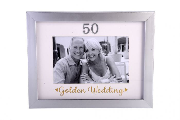 50th Golden Anniversary Frame