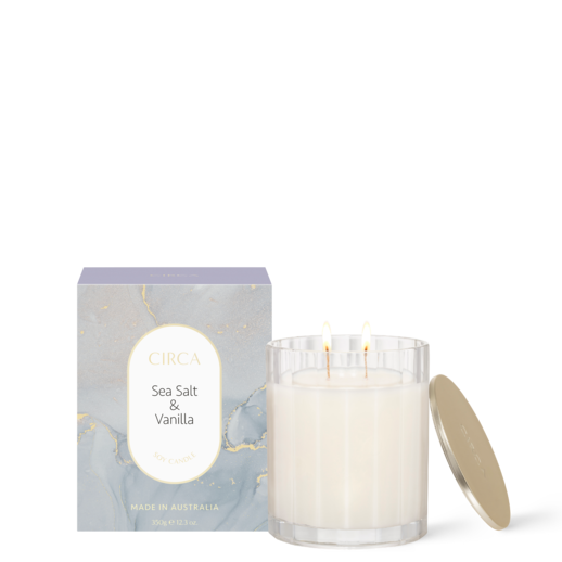 Sea Salt & Vanilla 350g Candle