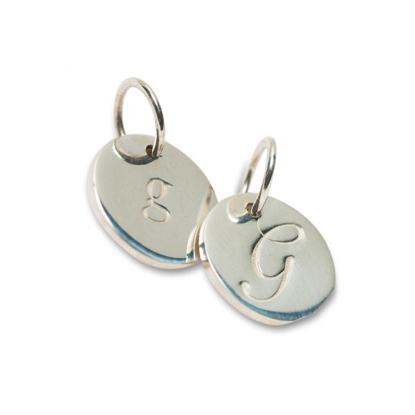 Silver Petite Initial G 3190G