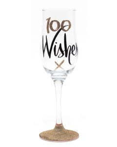 100 ROSE GOLD WISHES FLUTE