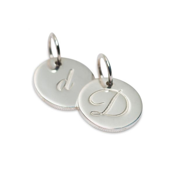 Silver Petite Initial D* 3190D