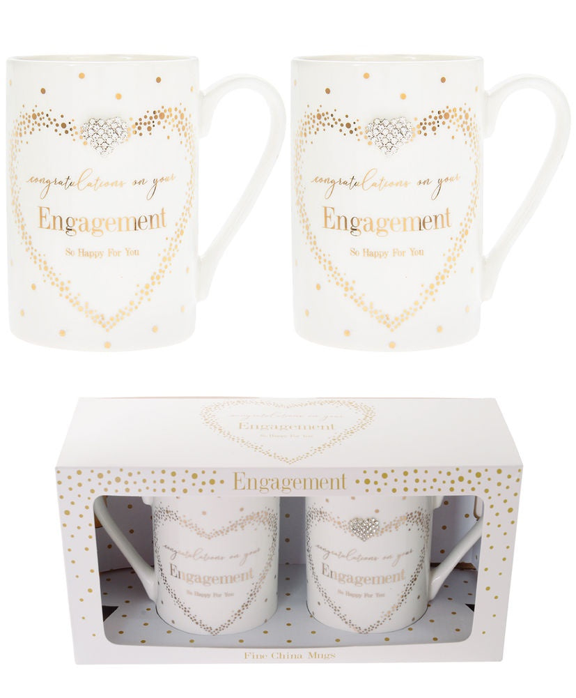 Mad Dots Engagement Mug Set