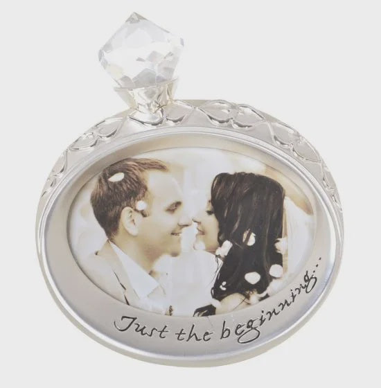 Silver Engagement Ring Frame