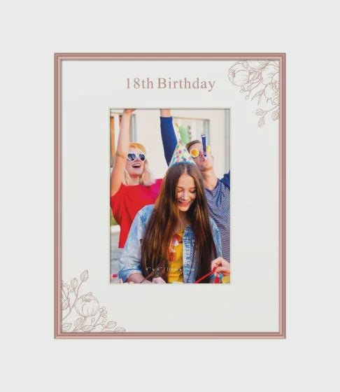 Birthday Frames - Rose Gold 4 x 6