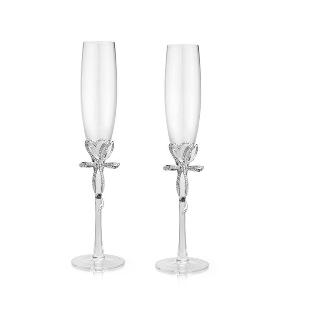 Bow Flutes Pair