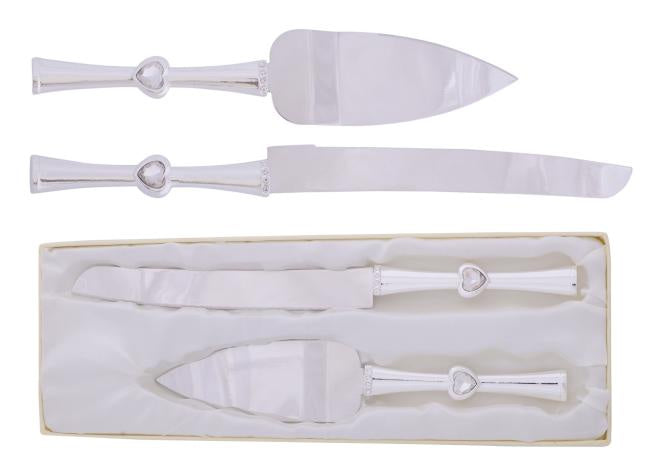 Diamond Heart Serving Set