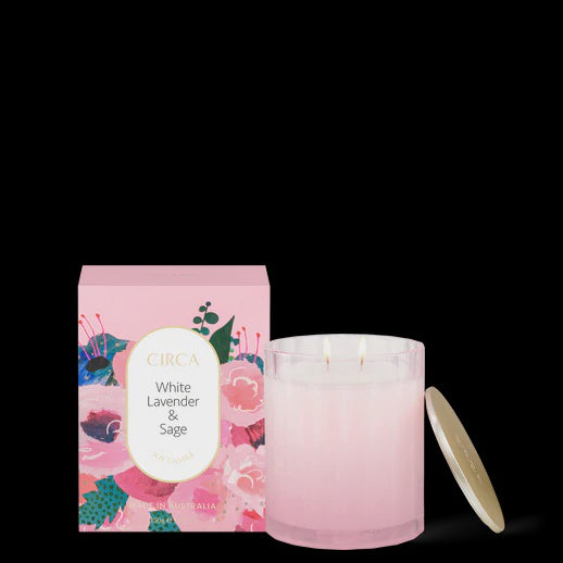 Mothers Day 350g Candle - White Lavender & Sage