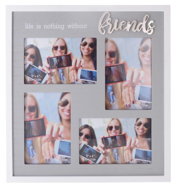 Sentiments 4 Photo Collage Friends