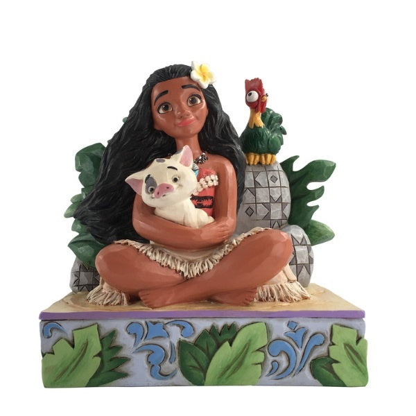 Moana with Pua and Hei Hei