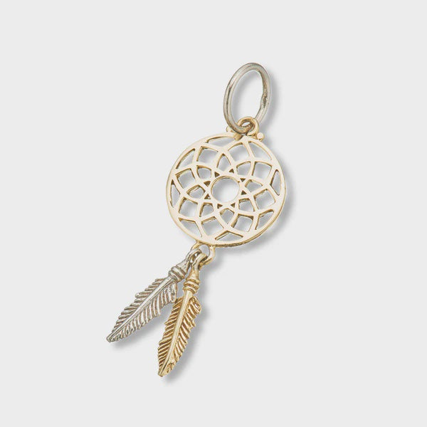 Palas Charm Brs+ Slv Dream Catcher