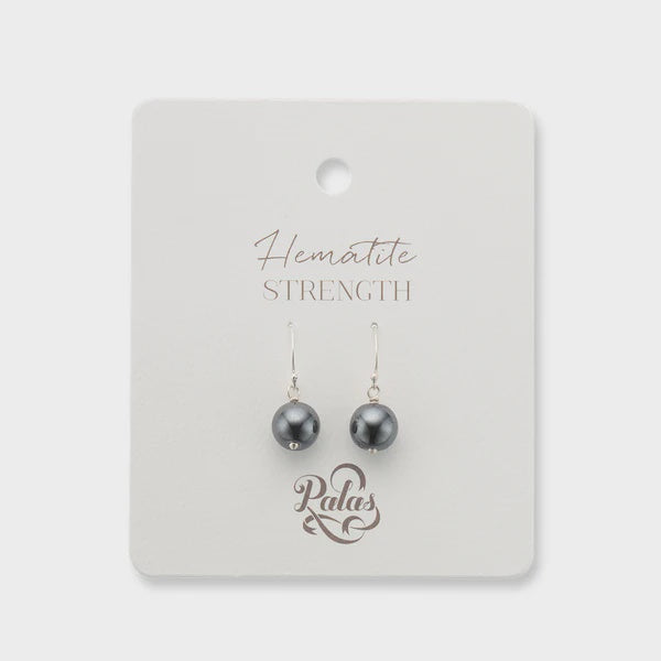 Hematite Healing Gem Earrings