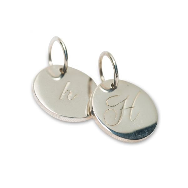 Silver Petite Initial H 3190H