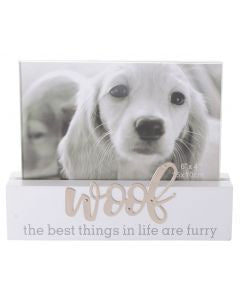 SENTIMENTS BLOCK FRAME WOOF