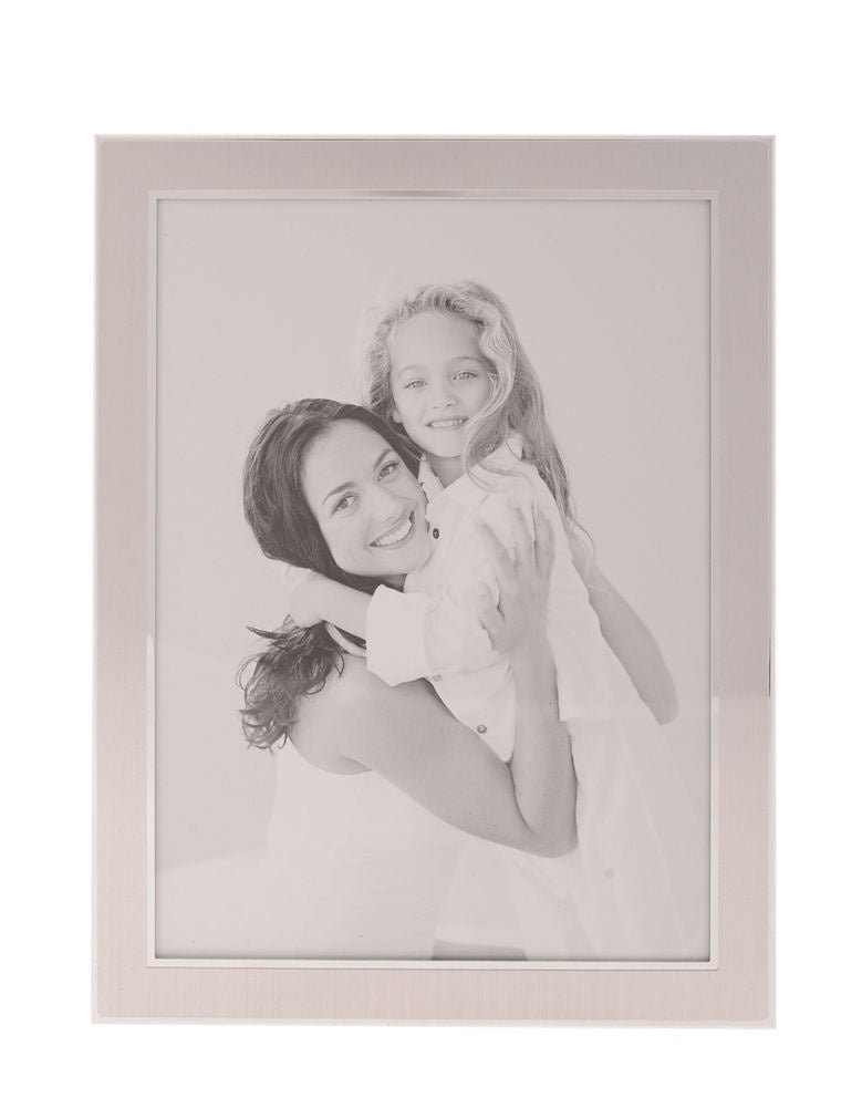 2 Tone Silver Frame 5x7