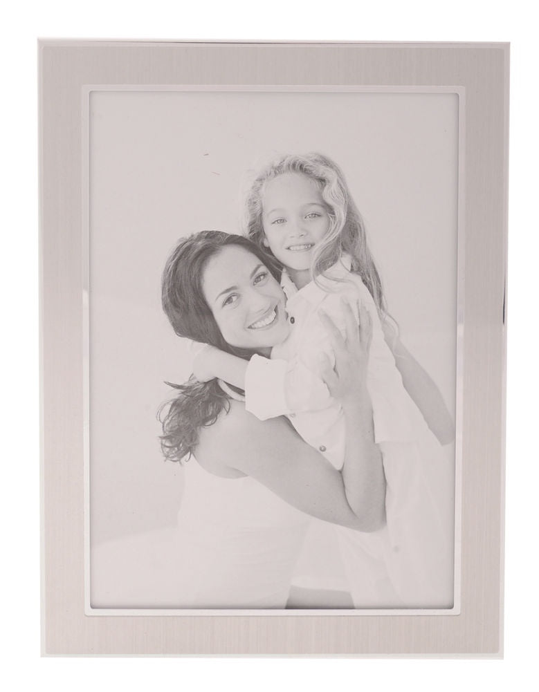 2 Tone Silver Frame 6x8