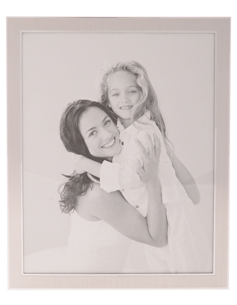 2 Tone Silver Frame 8x10