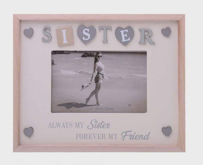 Sentiments Sister Frame 6 x 4