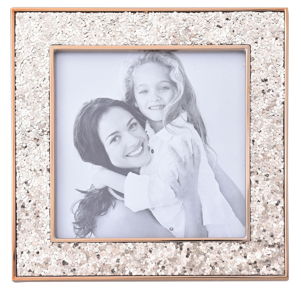 Gold Glitter Frame 3x3