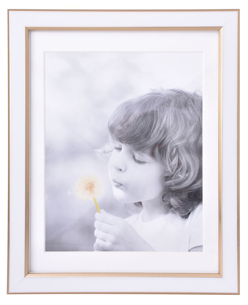 White Gold Frame 8x10