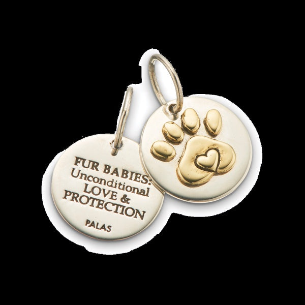 Paw Print Fur Babies Charm 4309