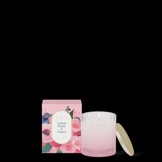 Mothers Day 60g Candle - Cotton Flower & Freesia