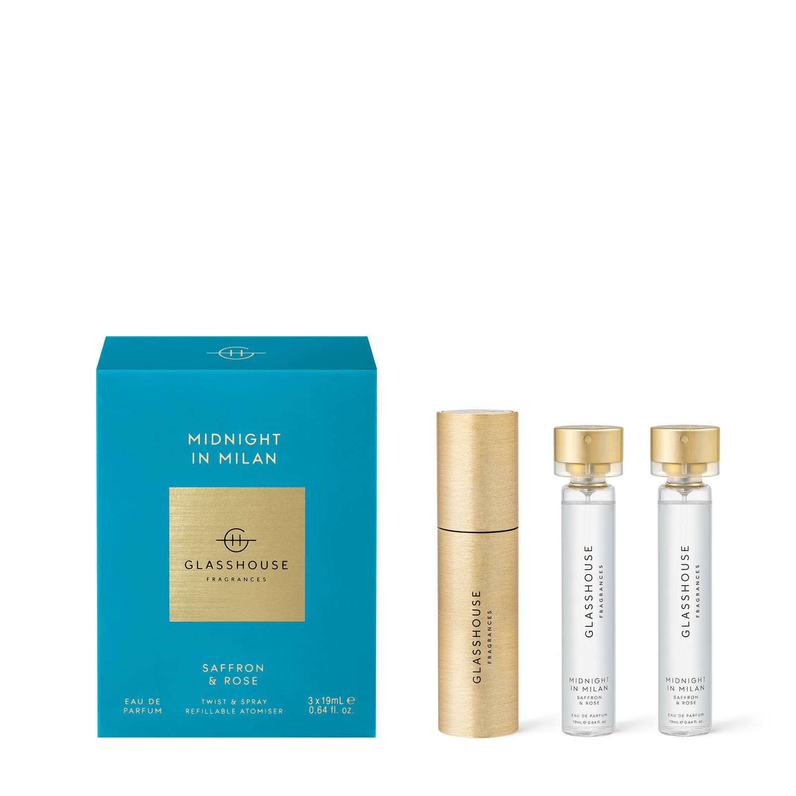 Midnight In Milan GH Twist & Spray Refillable Atomiser