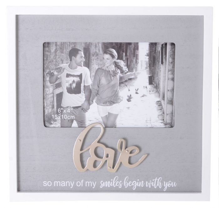 SENTIMENTS FRAME LOVE 6X4
