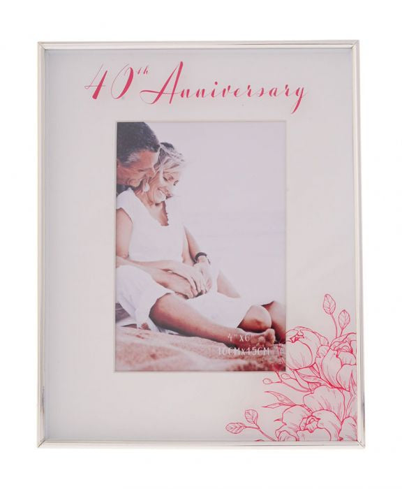 40th Anniversary Frame 4x6
