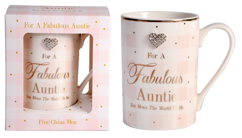 Mad Dots Fab Auntie Mug