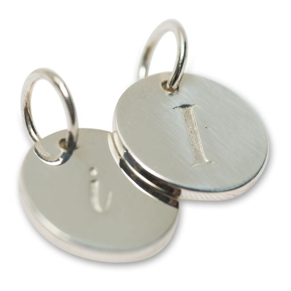 Silver Petite Initial I 3190I