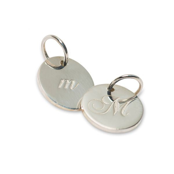 Silver Petite Initial M* 3190M