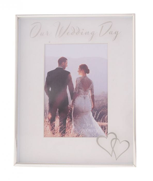 Our Wedding Day Frame 4x6