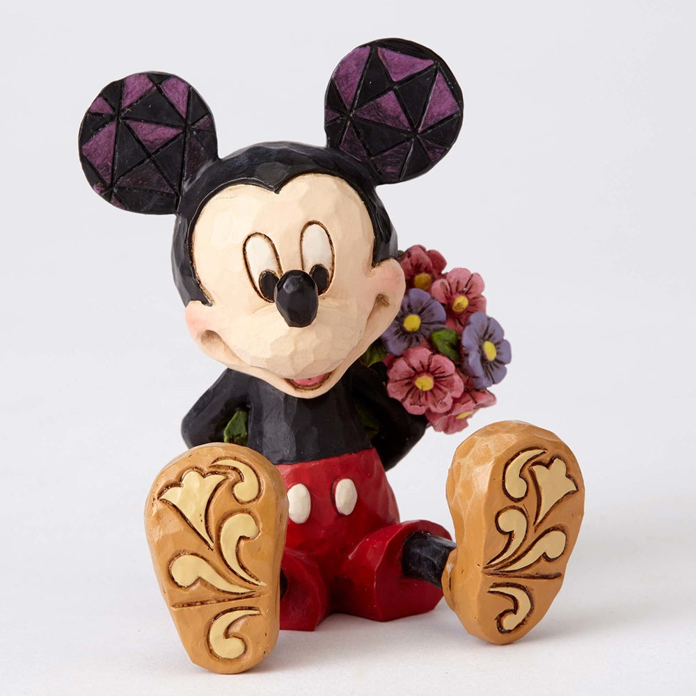 Mini Mickey Mouse with Flowers