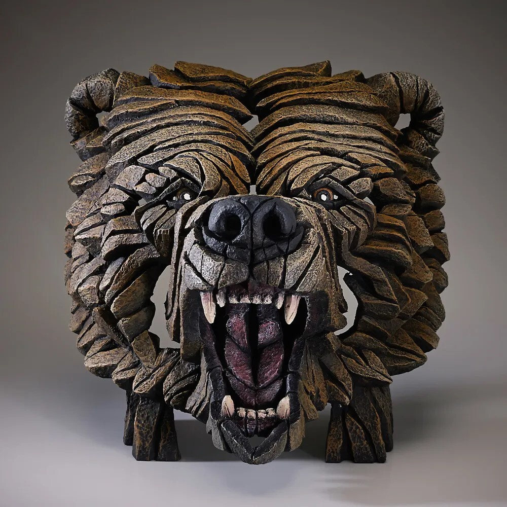 Edge Bust Grizzly Bear