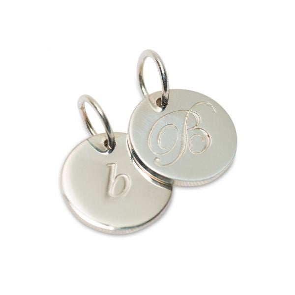 Silver Petite Initial B* 3190B