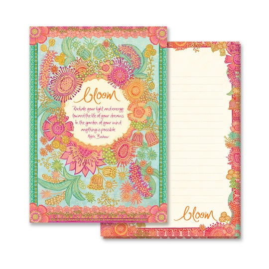Writting Pad A5 Bloom