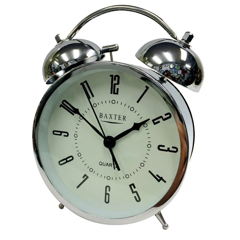 Bell Clock - Silver