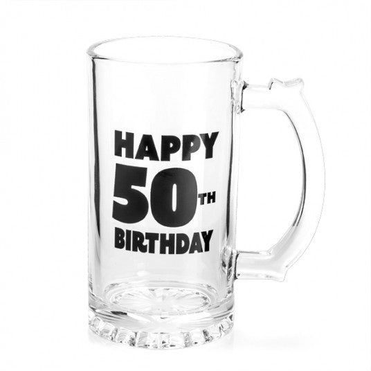 Beer Stein Happy 50th Birthday