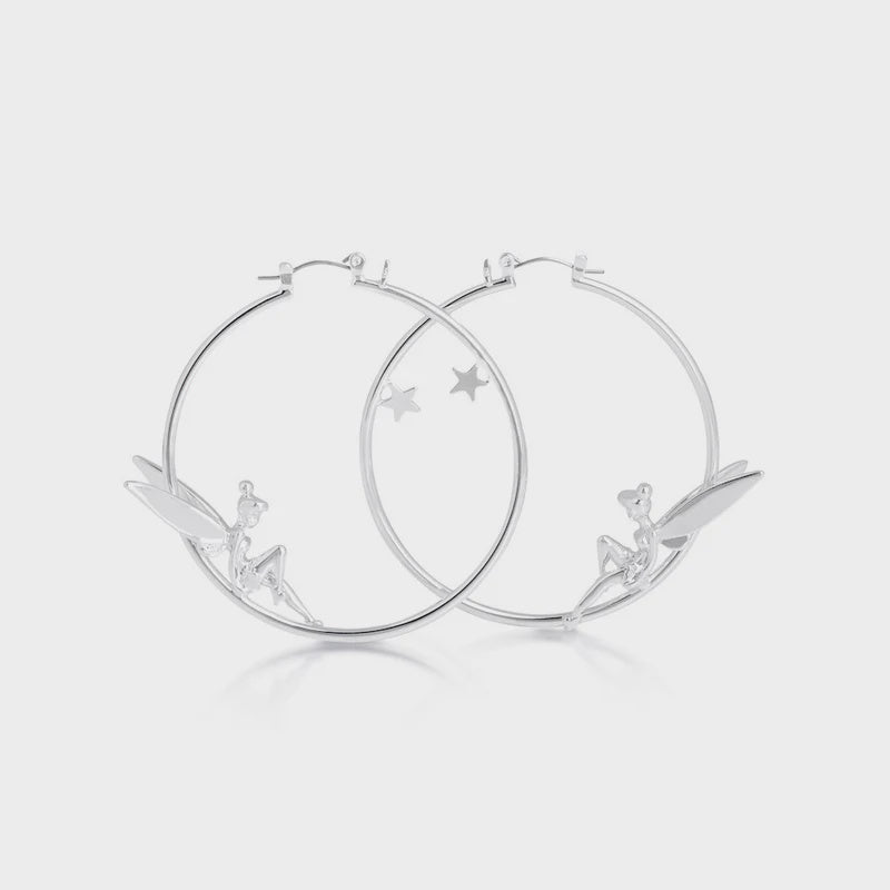 Tinker Bell Hoop Earrings