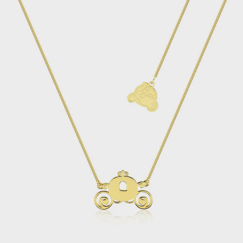 Pumpkin Carriage Necklace