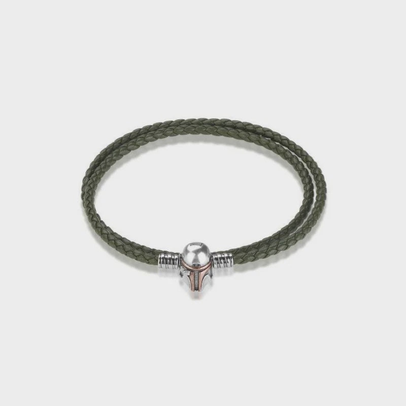 Boba Fett Leather Bracelet 2-in-1 Necklace
