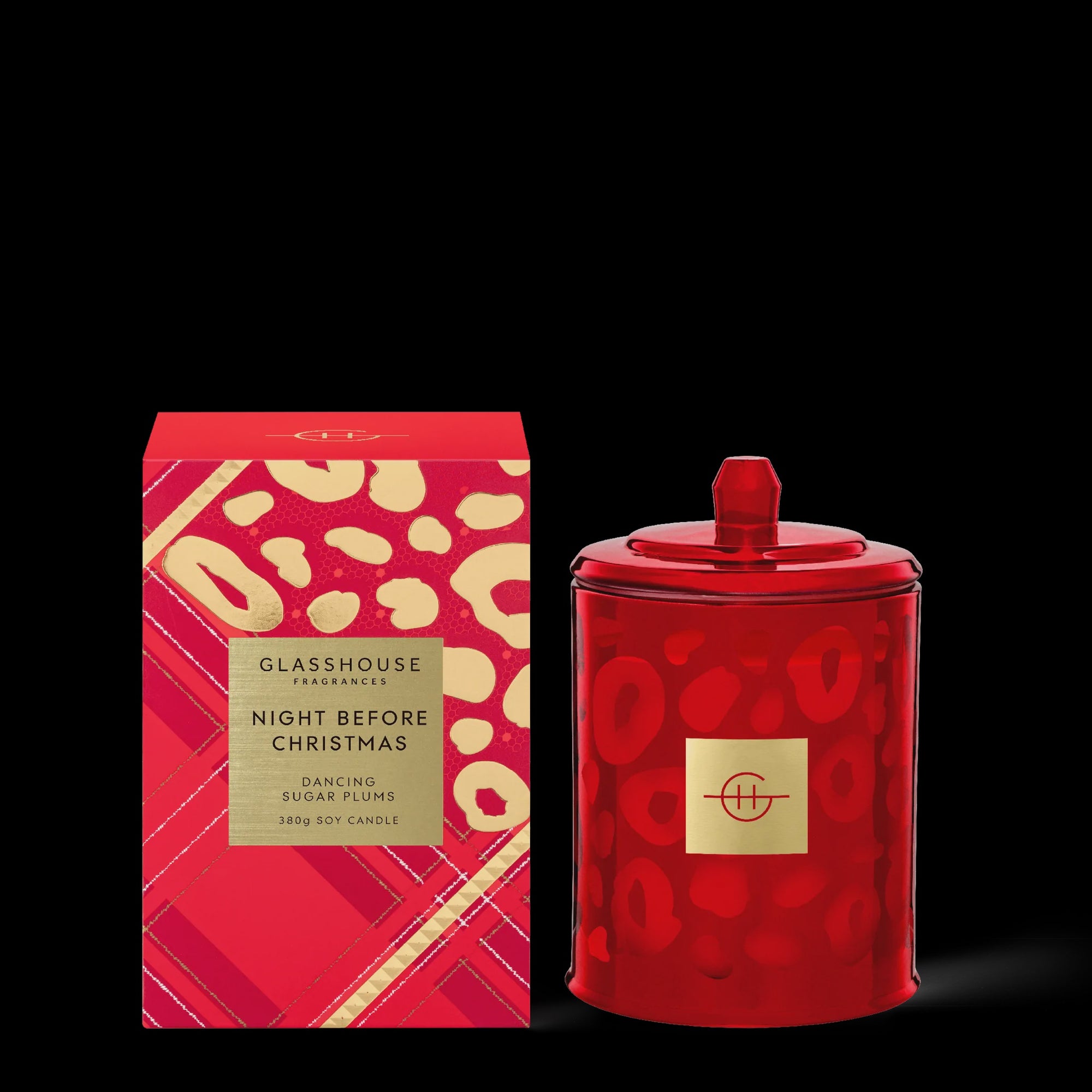 Glass House Candle 380g Night Before Christmas  -Xmas 2022