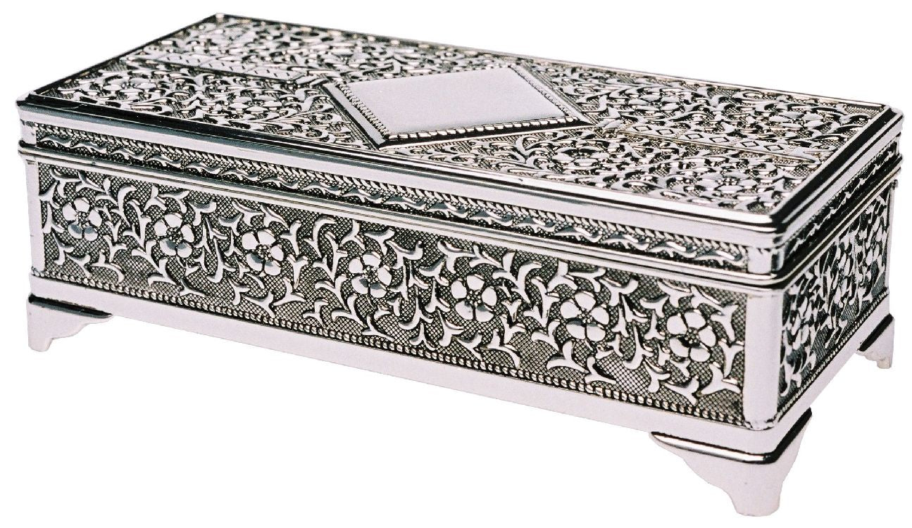 JEWEL BOX DIAMOND 5' SILVERPLATE