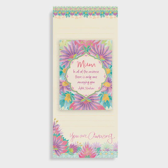 Mum - Magnetic List Pad & Mini Note Pad Set