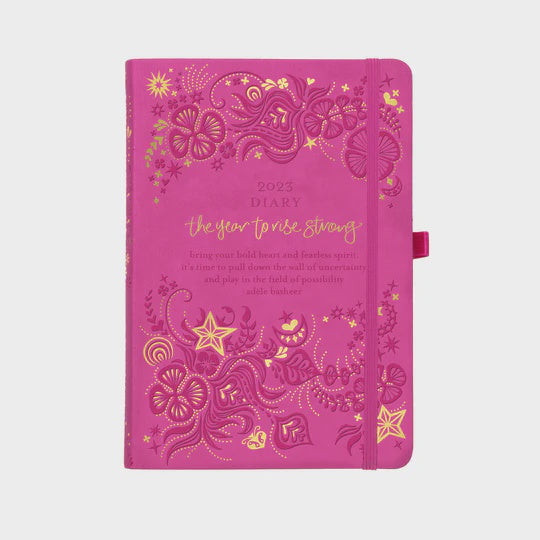 The year to Rise Strong Magenta - 2023 Diary