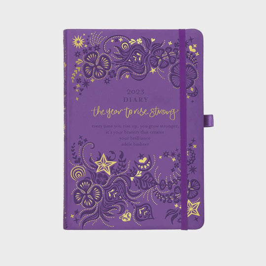 The Year to rise Strong - Violet 2023 Diary