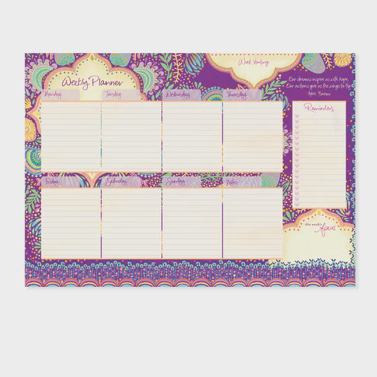Planner Pad Weekly A4 New Beginngs
